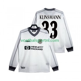 Tottenham Hotspur KLINSMANN 33 1999 Retro Thuis Shirt 1997 L/S